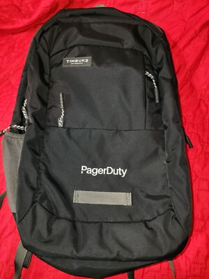 Timbuk2 Parkside Black Servicenow Backpack Laptop Work Bag Nylon