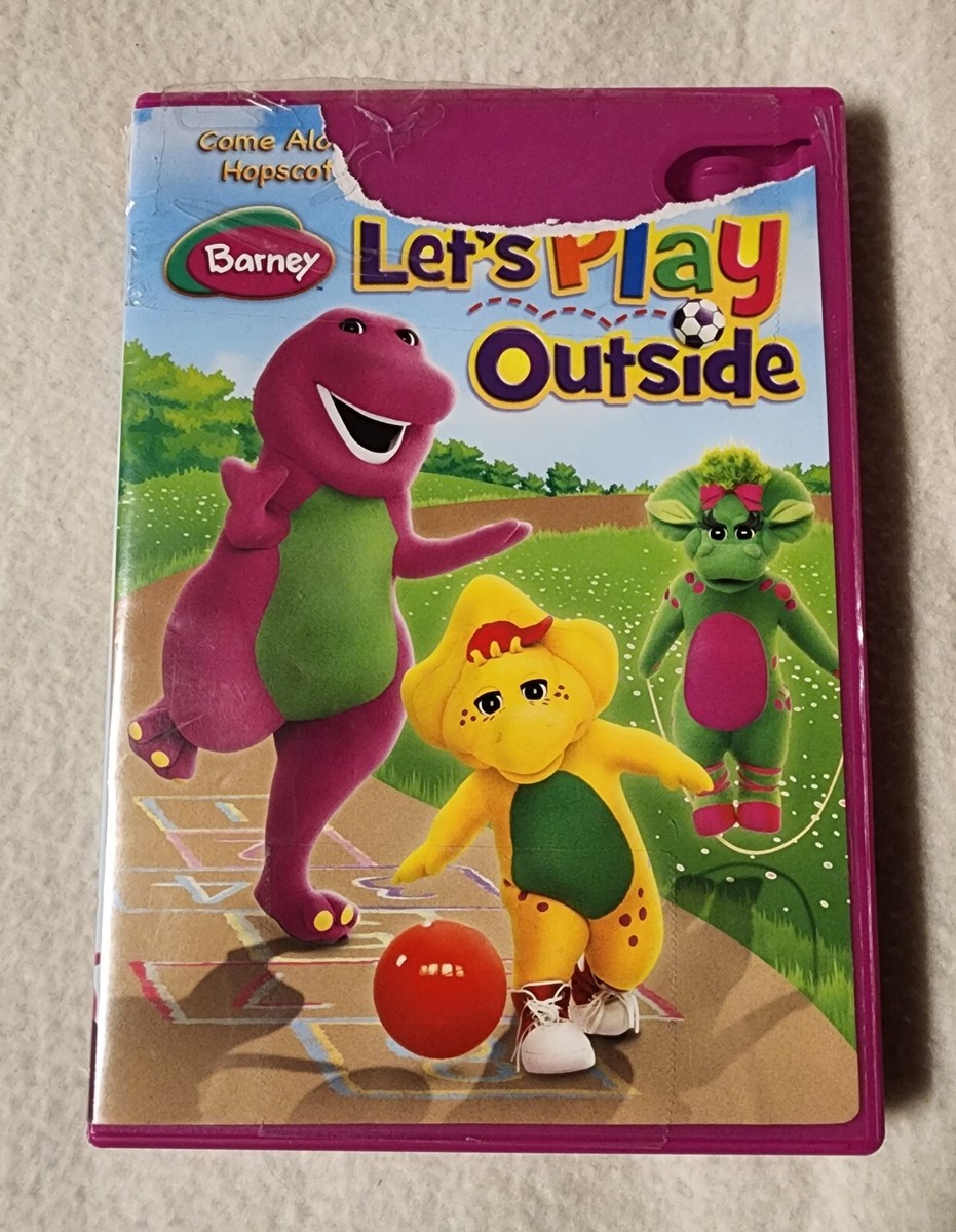 その他 Barney [DVD] [Import] Barney Let's Play Outside DVD 2010 Purple Dinosaur HIT