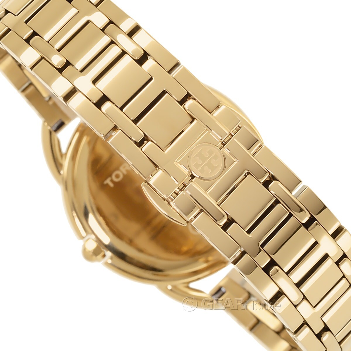 ★月の満ち欠けと暮らす★TORY BURCH MILLER MOON WATCH NEW Tory Burch Gold Moon Phase Leather Miller Ladies Watch