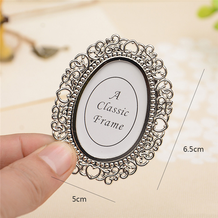 Frame For Key Rings 1X Creative Retro Mini Metal Photo Frame Key Chain Key Ring Charms ...