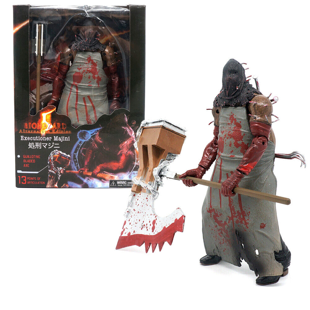 NECA Resident Evil 5 Biohazard Executioner Majini 7" Action Figure Box Set