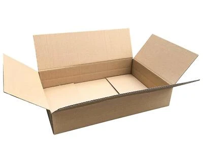Faltkarton 600x450x(50)-150mm mit VARIABLER HÖHE 1wellig DICKWELLE - Bild 1 von 3