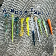 Glass Poker Perfume Dabber Tools You Pick.  Hand Made In Oregon USA