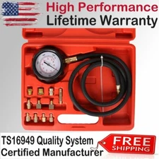 500 PSI Automatic Transmission Engine Oil Pressure Tester 3" Gauge Diagnostic