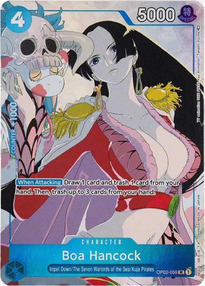 Boa Hancock OP02-059 One Piece Promotion Cards for sale | eBay