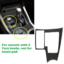 Real Carbon Fiber 2 Turn Knob Shift Panel Trim Cover Fits 15-21 NX300 NX200t #A