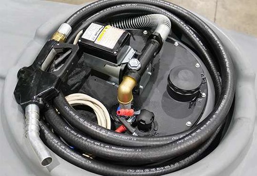 Diesel 2500L Storage Tank 45 lpm Pump Trailer Truck Unit Rapid Active Spray - Picture 2 of 6