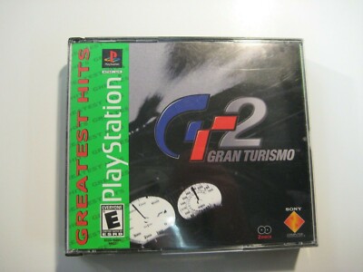 Gran Turismo 2 GT2 Greatest Hits PlayStation 1 PSX Racing Game