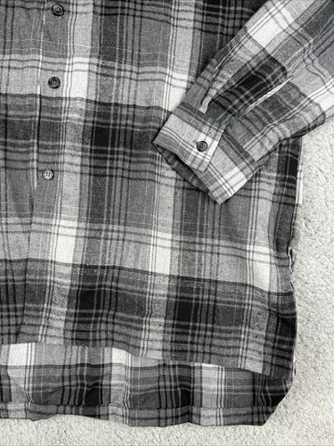 FRIENDS TV Series Oversized Black PLAID Shirt Men's MED Joey Porsche Lift Slide - Picture 5 of 15