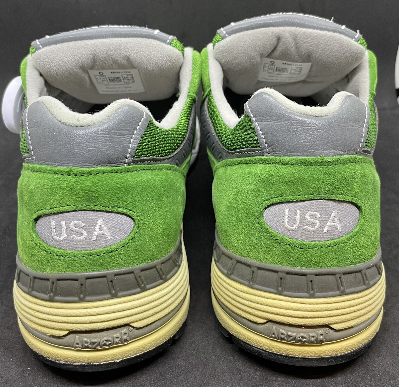 New Balance 991 Bright Green UK Exclusive M991GN Size 11.5 New  