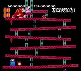 NES / Famicom Spiel - Donkey Kong JAP Modul
