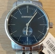 WENGER by VICTORINOX SWISS ARMY. WATCH SWISS MADE. Esfera azul oscuro. 