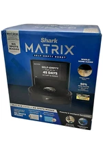 Shark RV2310AE Matrix Self Empty Robot Vacuum w/ Side Brush Black