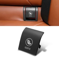 Black Child Seat Hook Anchor ISOFix Cover Cap for BMW X5 G05 2019-25 52207499786