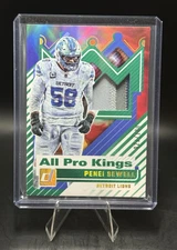 2025 Donruss - Penei Sewell All Pro Kings Patch - 68/100 Detroit Lions