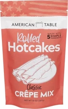 (Free Duty Tax) Classic Rolled Hotcakes Crepe Mix by American Table, Made wi