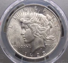 1923 "P" Peace SILVER Dollar $1 PCGS MS63 #089 Unc BU Uncirculated ECC&C, Inc.
