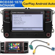 Noname Rcd330 Rcd340g 187b Android Auto Carplay Car Radio For Vw Golf Tiguan Cc
