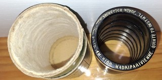 MEXICAN SERIES EDISON 4 MIN WAX AMBEROL CYLINDER RECORD #6001 LA PULGA BANDA