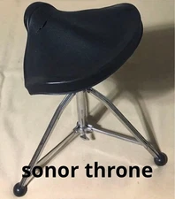 Sonor Drum Throne w/ TAMA Replacement Seat Used Vintage