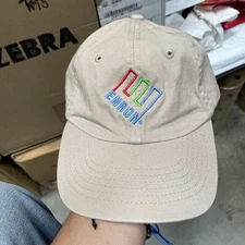 Vintage Enron Corp Embroidered Hat Cap Adjustable