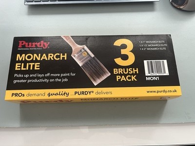 Robustes MON1 Monarch Elite Pinsel Set 1x1'', 1,5'' und 2'' MON1