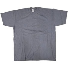 Pro Club Heavyweight Crew Neck T-Shirt 5XL Gray Made In USA, New