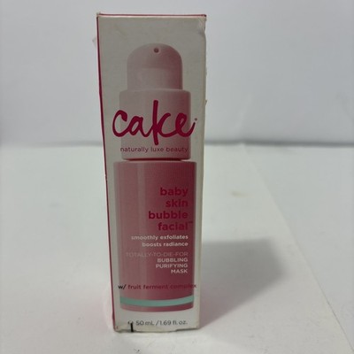 Cake Beauty Baby Skin Bubble Purifying Facial Mask, 1.69 Ounce