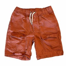 Cat Jack Boys Rust Cargo Shorts Size L 10/12 NWOT