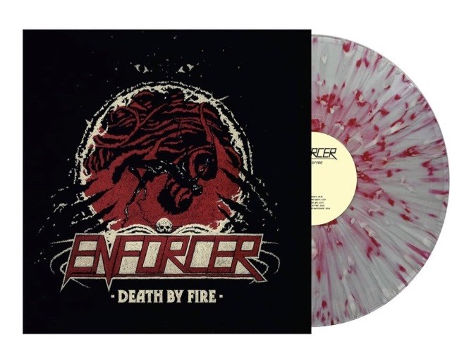 Enforcer - Death By Fire Lp Splatter Vinyl Heavy Metal