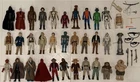Vintage Star Wars 33 Figure LOT Kenner and Original Weapons LUKE VADER HAN LEIA