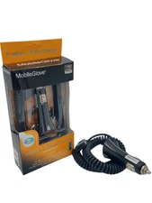 LG MobileGlove Fast Intelligent Vehicle Car Charger LED Color Change 12" Cord