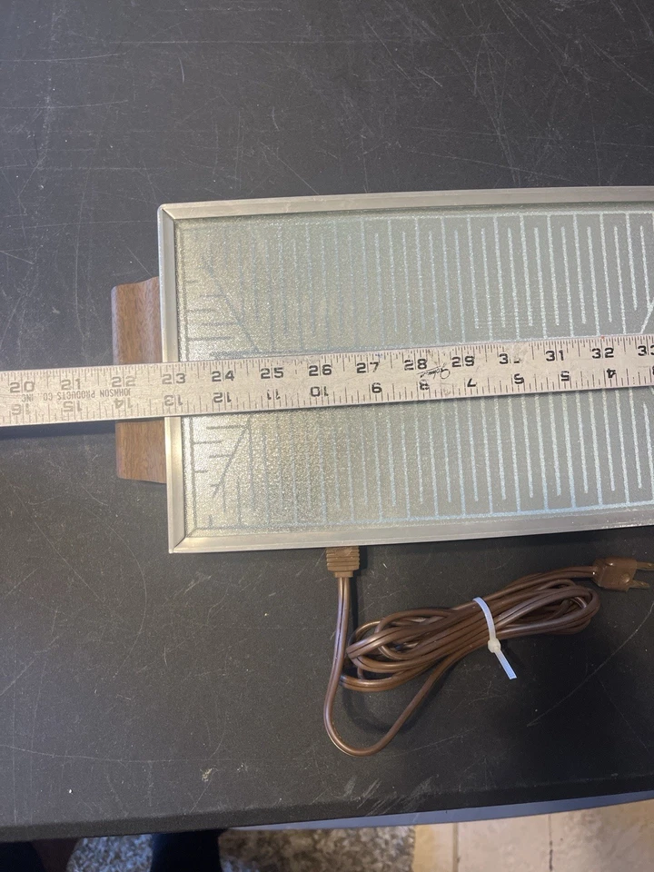 Salton Hotray H-110 Serie D Automático Calentador de Alimentos Caja De Colección Mediados de Siglo Funciona Foto 4 de 4