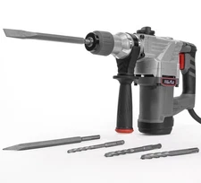 Extreme Power 1180W Rotary Chipping Hammer Drill 1-1/4" SDS Plus Variable Speed.