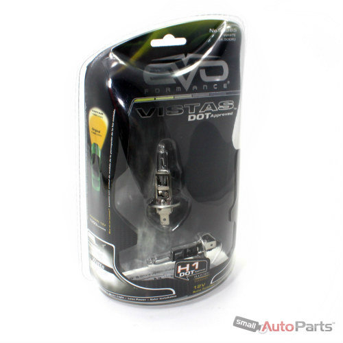 (2) Vistas White H1 Car-Truck Headlight Headlamp Bulbs 4500K DOT Approved - Picture 1 of 6