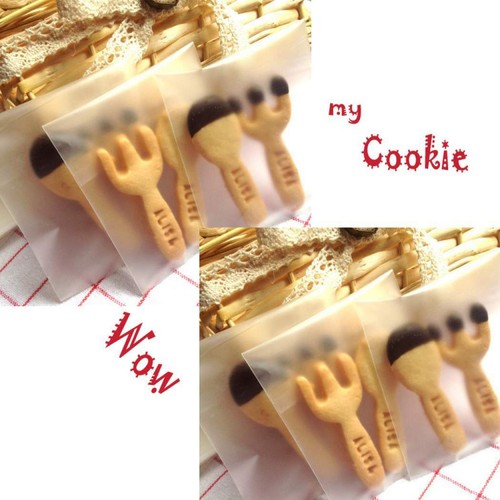 100pcs Self Adhesive Plastic Cookie Bag Candy Gift Packaging Birthday Bags Valen - Picture 3 of 50