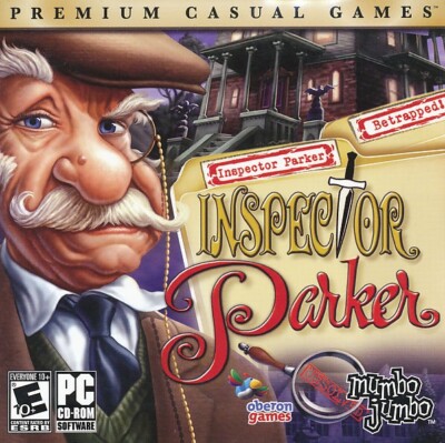 Inspector Parker - Windows PC CD-ROM Hidden Objects Puzzle Computer Game