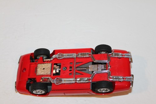 Majorette Ferrari 365 GTB/4 Daytona 1/24 Diecast Red Hood Doors Open Nice Detail - Picture 9 of 15