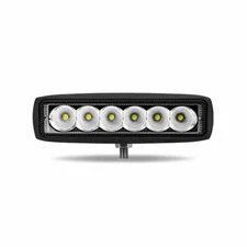 Stellar Universal Rectangular High Powered LED Work Lamp (6 Diodes) - 900 Lumens