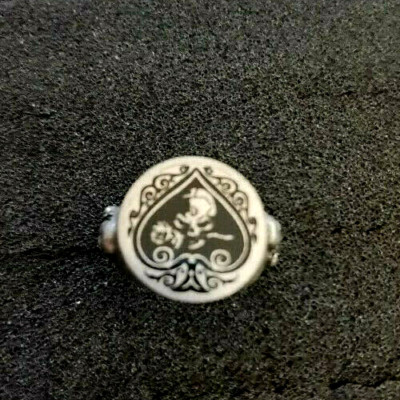 ACE OF `A´ Ring Zinn R126 Alchemy Gothic