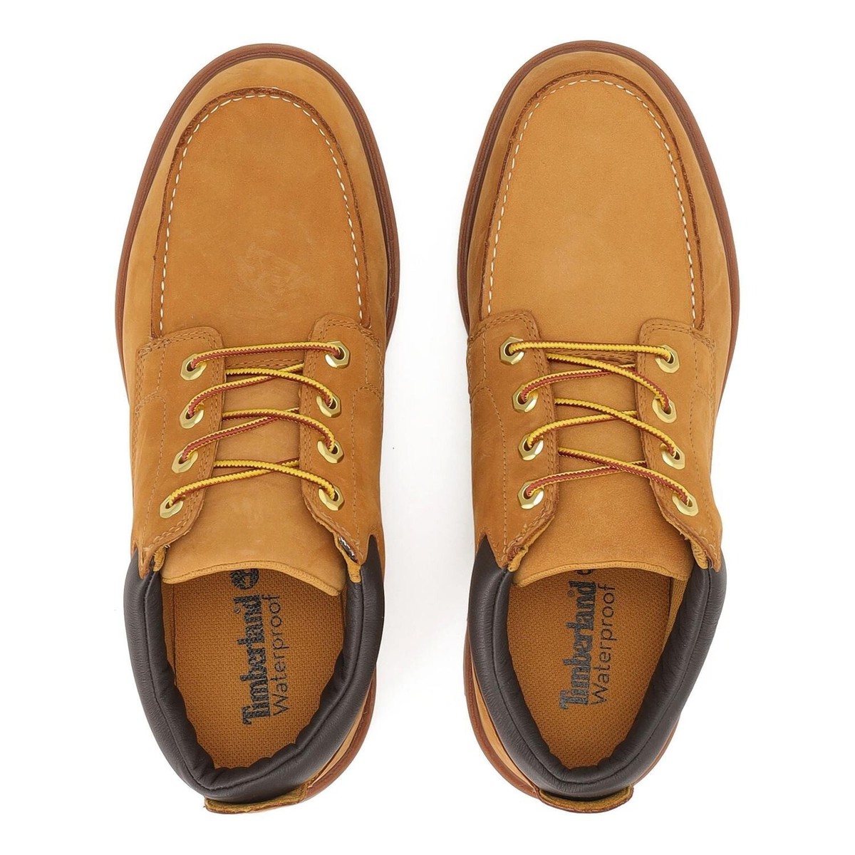 Timberland Basic Single Moc Toe Ox Wp Wheat Nubuck A6EU1-754 Men's
