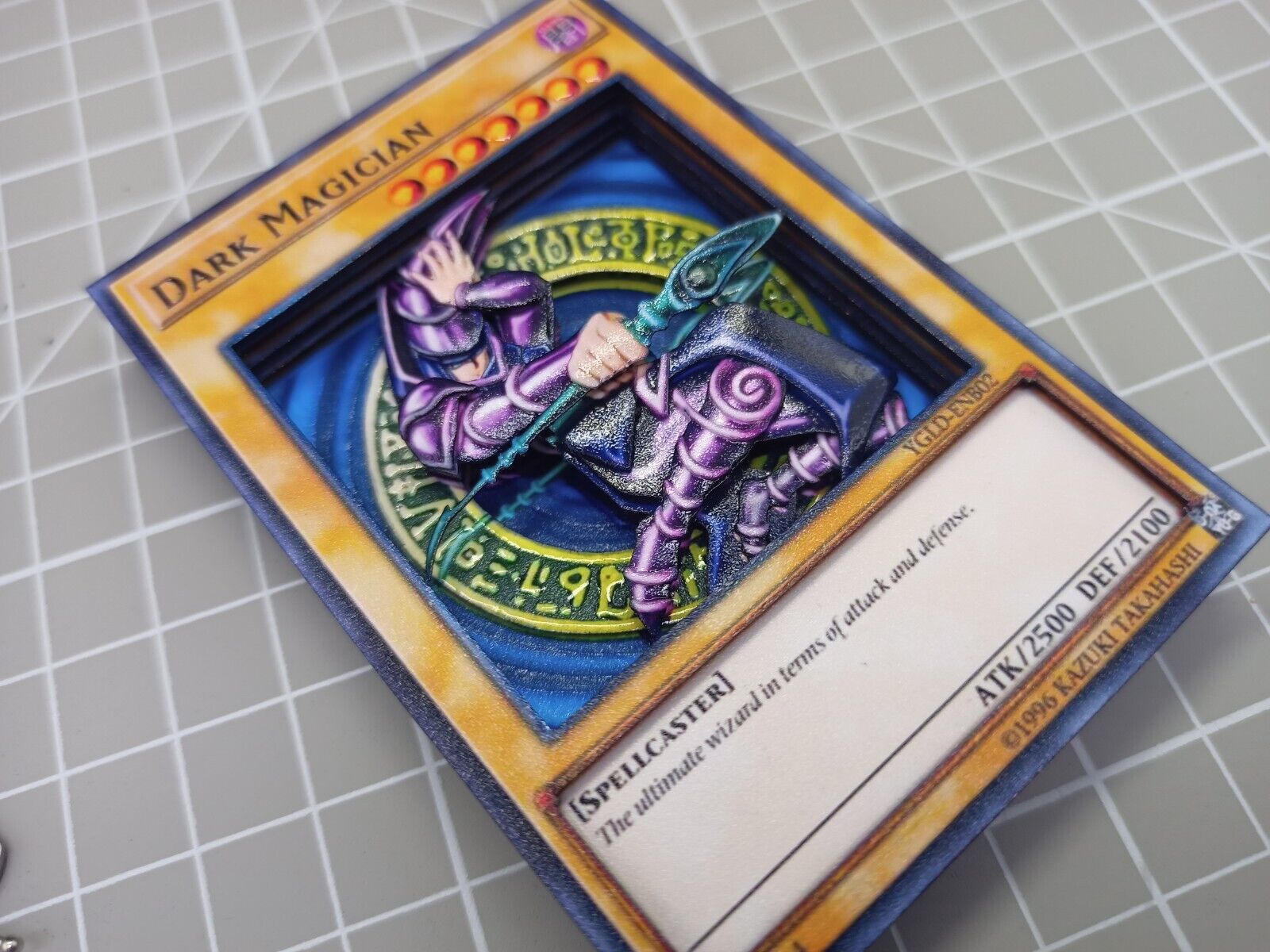 3D Card Yu-Gi-Oh inspired (Fan-art Shadowbox)