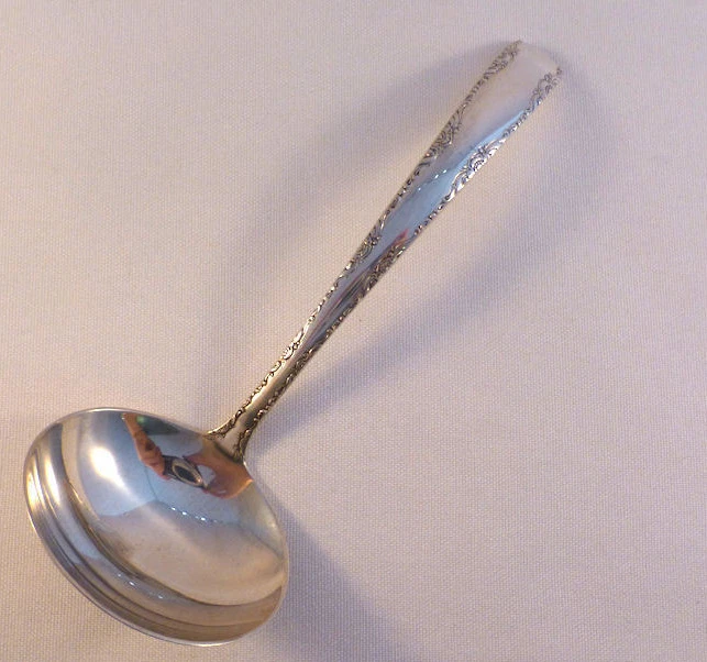 CAMELLIA-GORHAM STERLING GRAVY LADLE(S)
