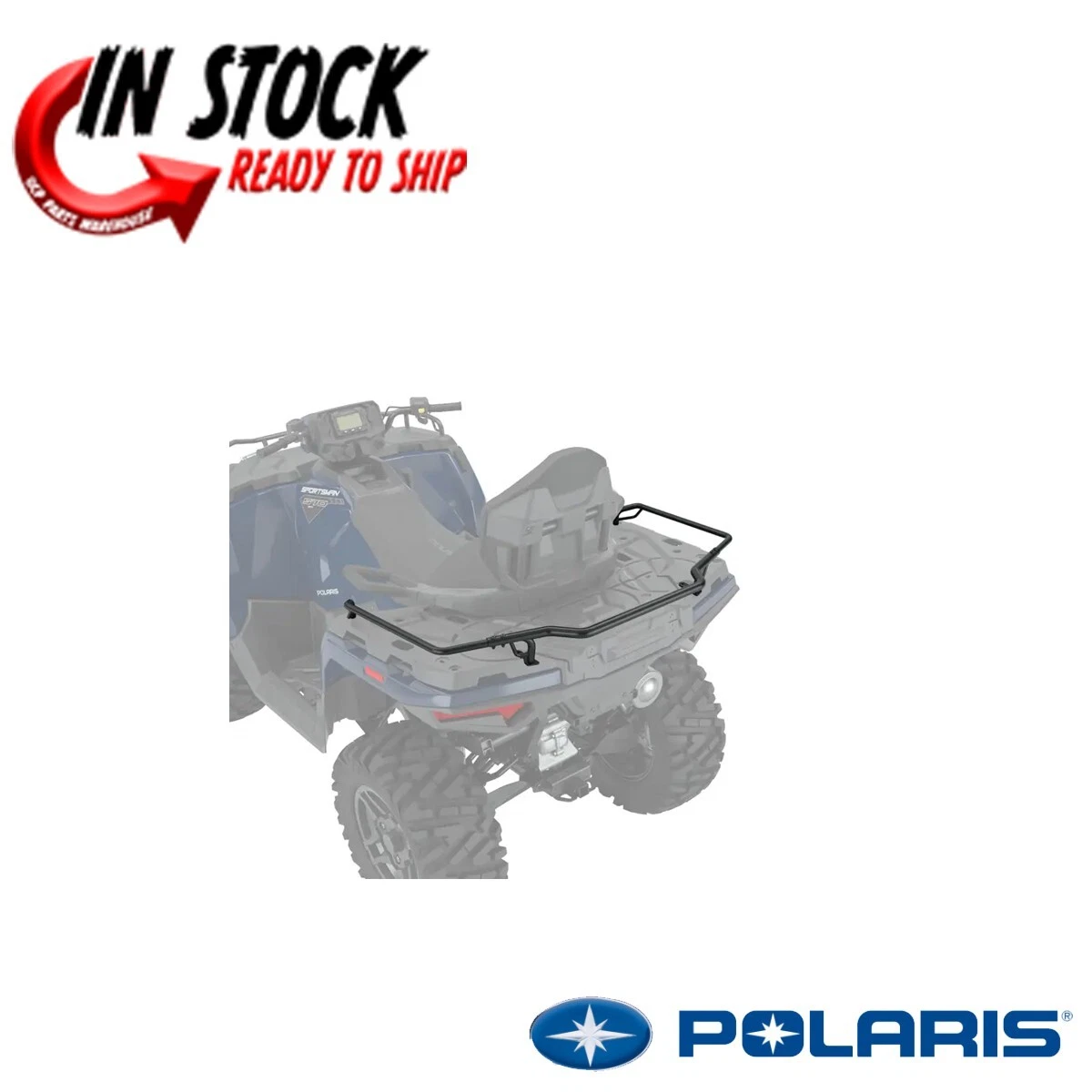 POLARIS REAR RACK EXTENDER 2025 SPORTSMAN TOURING 570 2889864 OEM
