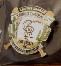 2024 Colorado Rockies Cactus League pin Spring Training MLB c44950