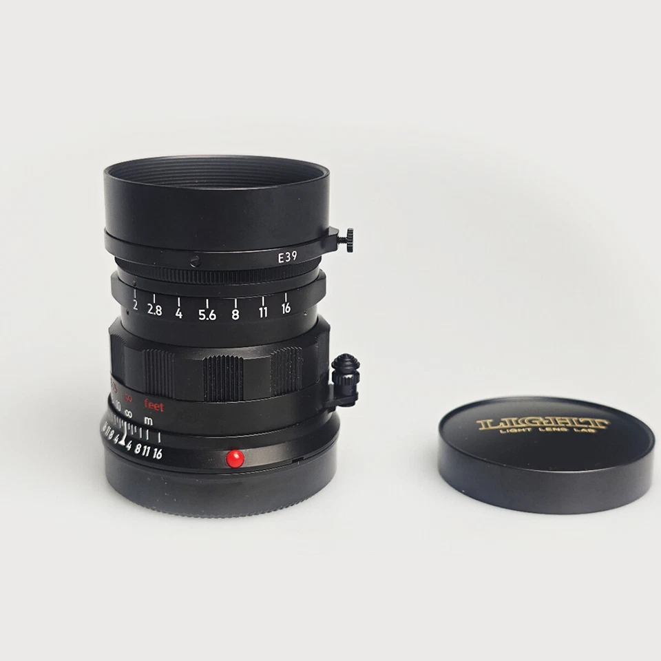Light lens lab Lens Rigid 50mm F2 Leica M M3 M6 M240 M9 M11 with Lens Hood  - Image 4 of 4