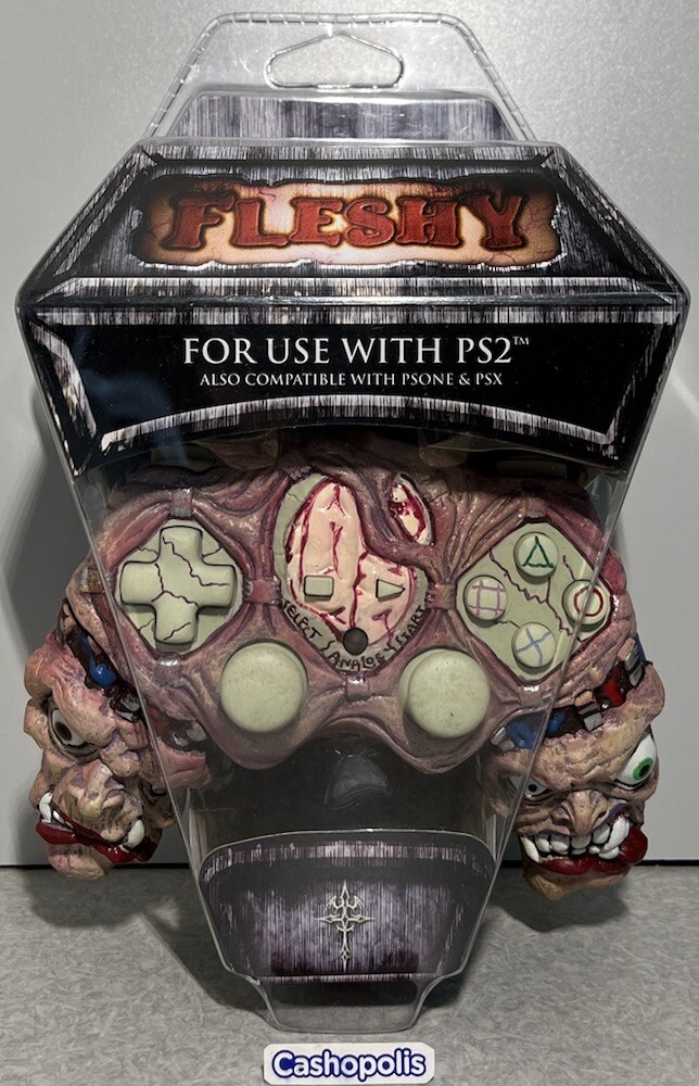 Gemini Freak Controller Fleshy Zombie Sony PlayStation 2 PS2