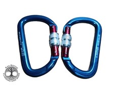 MITTELMANN  HMS Karabiner, Schraubkarabiner Klettern Alpin 20kN