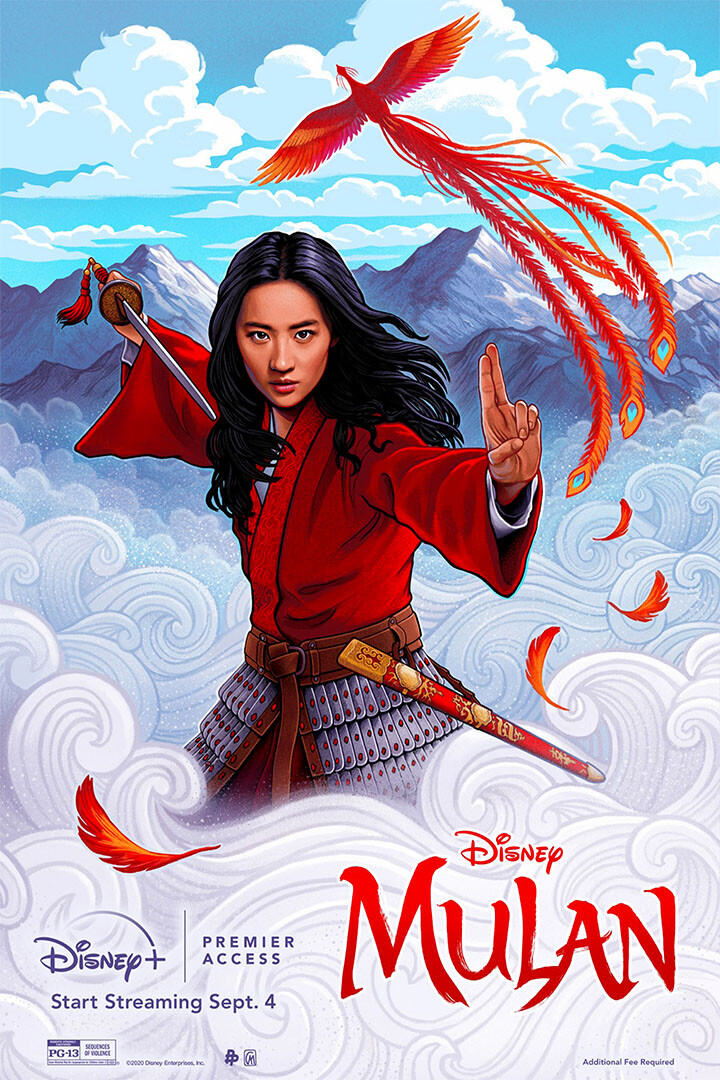 Chinese Free Online Mulan 2021 Poster Mulan 2021 Free Online Mulan