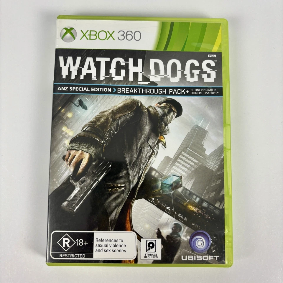 Watch Dogs ANZ Special Edition Xbox 360 PAL Complete With Manual Free Postage - Image 2 of 4